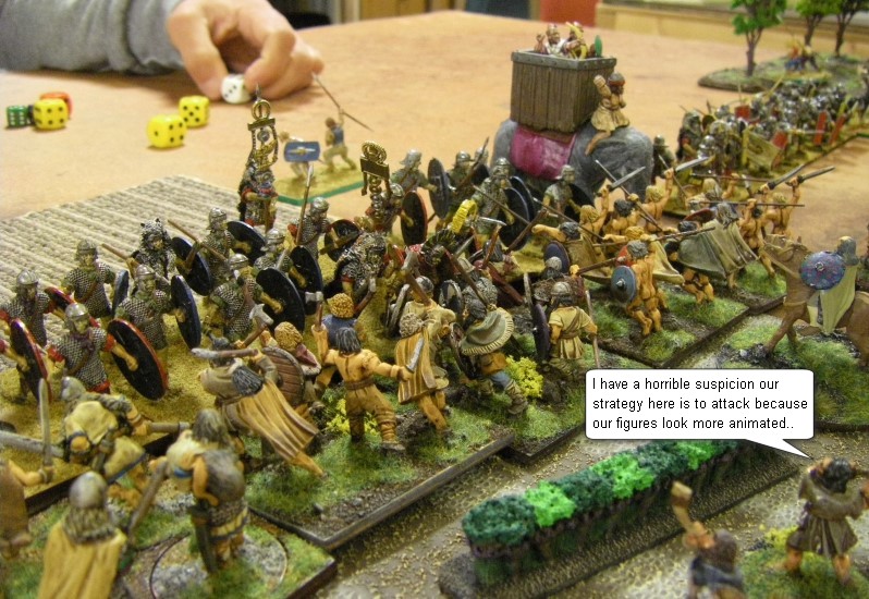 L'Art de la Guerre, Big Abona - The Roman World: Vikings vs Early Imperial Roman, 28mm