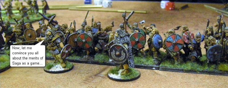 L'Art de la Guerre, Big Abona - The Roman World: Vikings vs Keith's Airfix MIR, 28mm