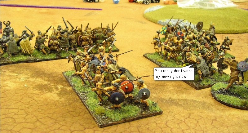 L'Art de la Guerre, Big Abona - The Roman World: Vikings vs Keith's Airfix MIR, 28mm