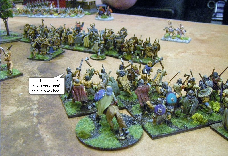 L'Art de la Guerre, Big Abona - The Roman World: Vikings vs Keith's Airfix MIR, 28mm