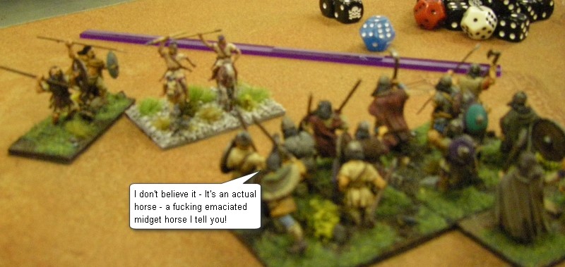 L'Art de la Guerre, Big Abona - The Roman World: Vikings vs Keith's Airfix MIR, 28mm