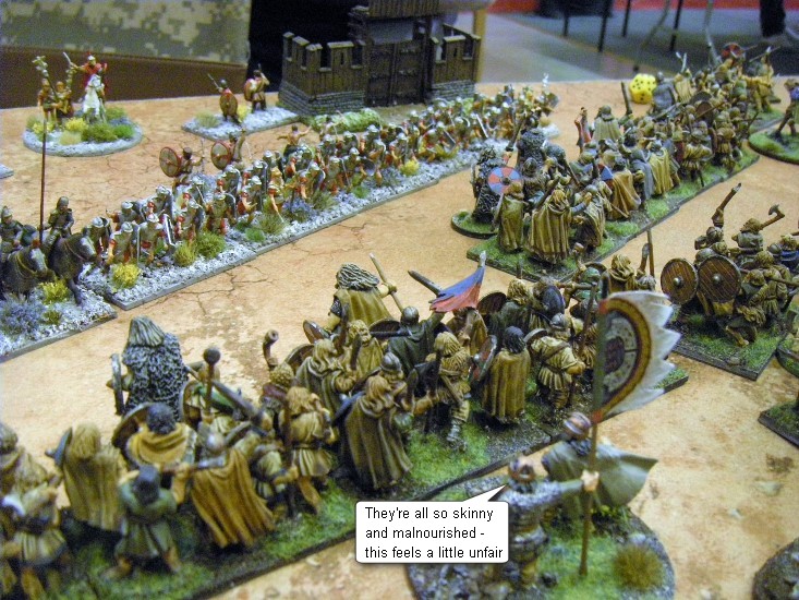 L'Art de la Guerre, Big Abona - The Roman World: Vikings vs Keith's Airfix MIR, 28mm