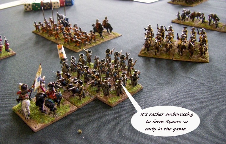 Field of Glory Renaissance Battle Louis XIV French vs Later TYW Swedish