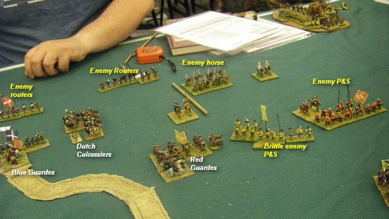 FoG:R Renaissance: Thirty Years' War French, German and Dutch vs Thirty Years' War French, 15mm