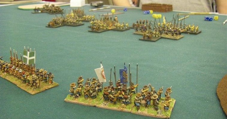 FoG:R Renaissance: Thirty Years' War French, Dutch and German vs Early TYW Swedish, 15mm