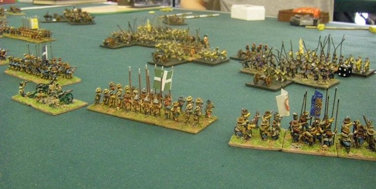 FoG:R Renaissance: Thirty Years' War French, Dutch and German vs Early TYW Swedish, 15mm