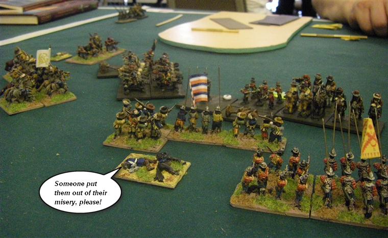 FoG:R Renaissance: Thirty Years' War French, Dutch and German vs Early TYW Swedish, 15mm