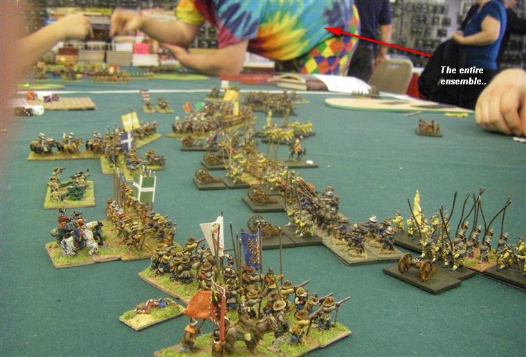 FoG:R Renaissance: Thirty Years' War French, Dutch and German vs Early TYW Swedish, 15mm