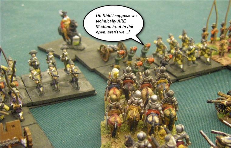 FoG:R Renaissance: Thirty Years' War French, Dutch and German vs Early TYW Swedish, 15mm