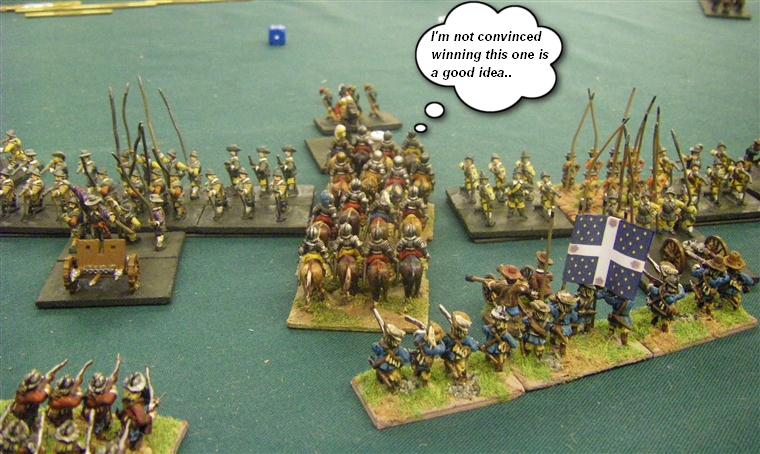 FoG:R Renaissance: Thirty Years' War French, Dutch and German vs Early TYW Swedish, 15mm