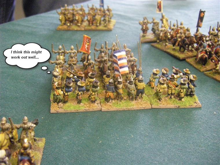 FoG:R Renaissance: Thirty Years' War French, Dutch and German vs TYW German Catholic, 15mm