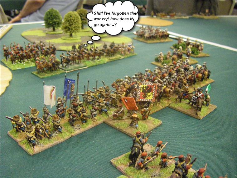 FoG:R Renaissance: Thirty Years' War French, Dutch and German vs Later Swedish, 15mm