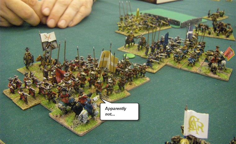 FoG:R Renaissance: Thirty Years War French, German and Dutch vs Imperial Spanish, 15mm