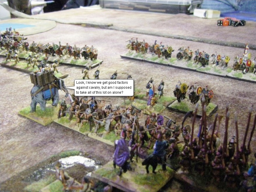 L'Art de la Guerre, Classical: Seleucid w/Maccabean Allies vs African Vandal, 15mm