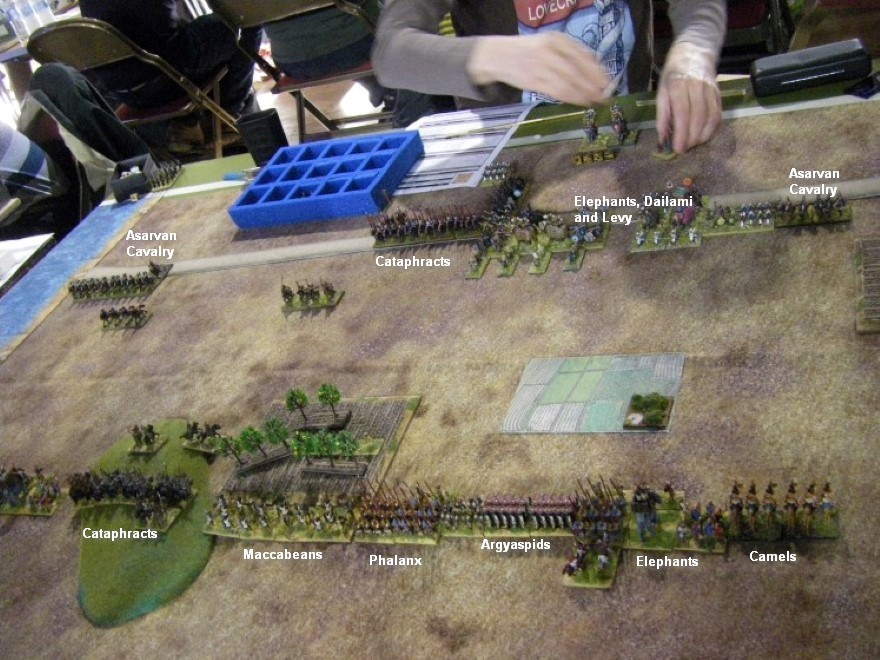 L'Art de la Guerre, Classical: Seleucid w/Maccabean Allies vs Sassanid Persian, 15mm