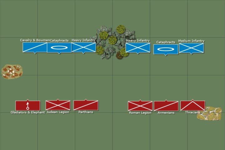 L'Art de la Guerre, Ancients: Triumverate Roman & Jewish vs Armenian & Roman, 15mm