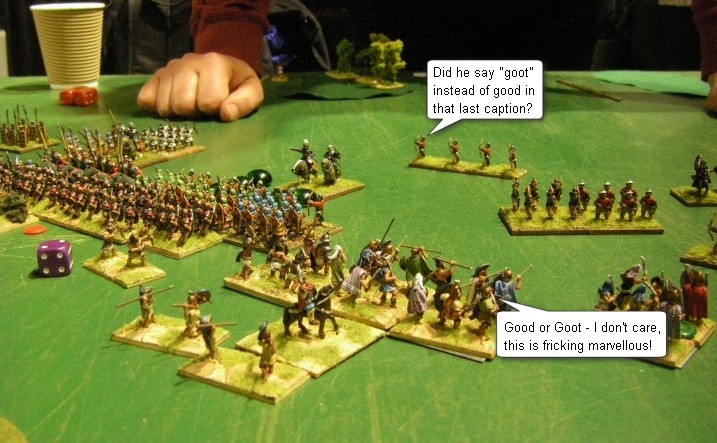 L'Art de la Guerre, Ancients: Triumverate Roman & Jewish vs  3K Chinese & Hsiung Nu, 15mm