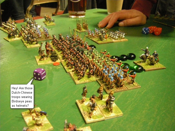 L'Art de la Guerre, Ancients: Triumverate Roman & Jewish vs  3K Chinese & Hsiung Nu, 15mm