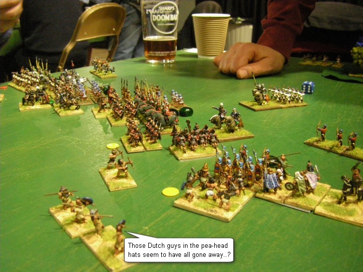 L'Art de la Guerre, Ancients: Triumverate Roman & Jewish vs  3K Chinese & Hsiung Nu, 15mm