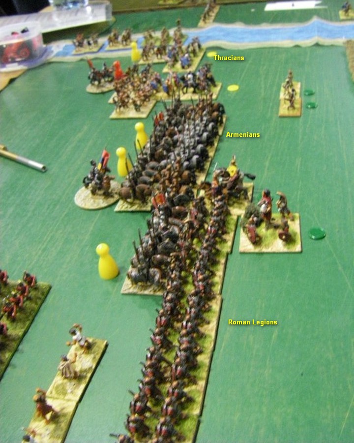 L'Art de la Guerre, Ancients: Triumverate Roman & Jewish vs Armenian & Roman, 15mm