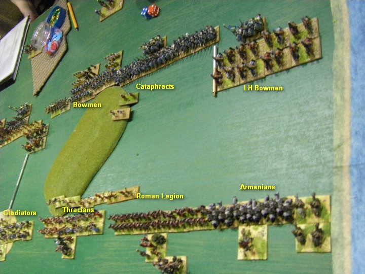 L'Art de la Guerre, Ancients: Triumverate Roman & Jewish vs Armenian & Roman, 15mm