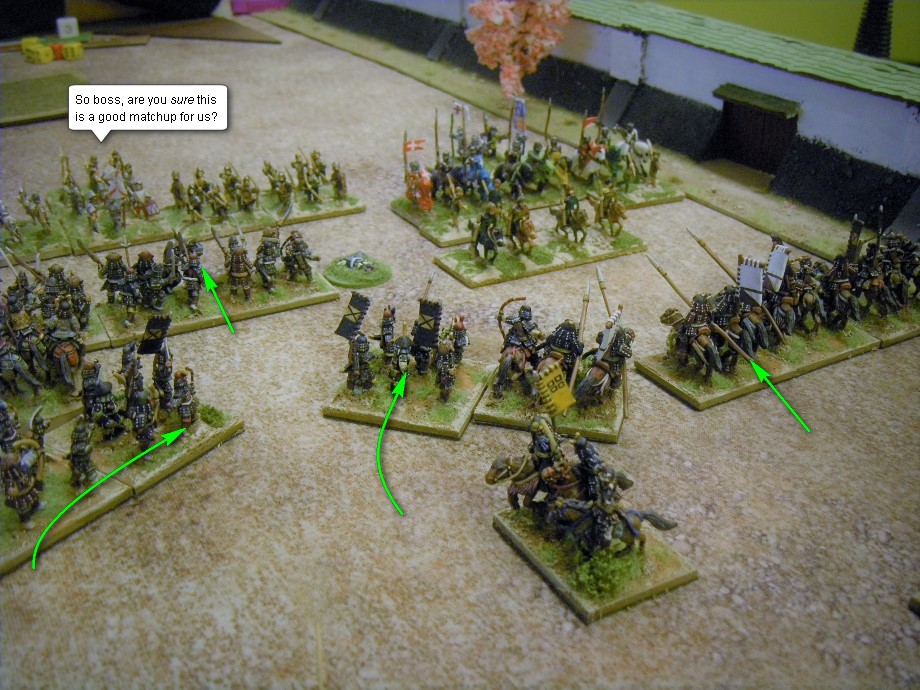 L'Art de la Guerre, Dark Ages: Samurai vs Anglo-Irish, 15mm