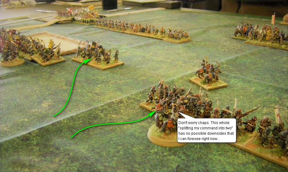 L'Art de la Guerre, Dark Ages: Samurai vs Feudal English, 15mm