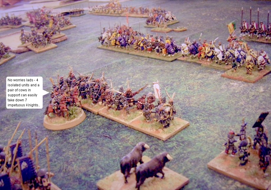 L'Art de la Guerre, Dark Ages: Samurai vs Feudal English, 15mm