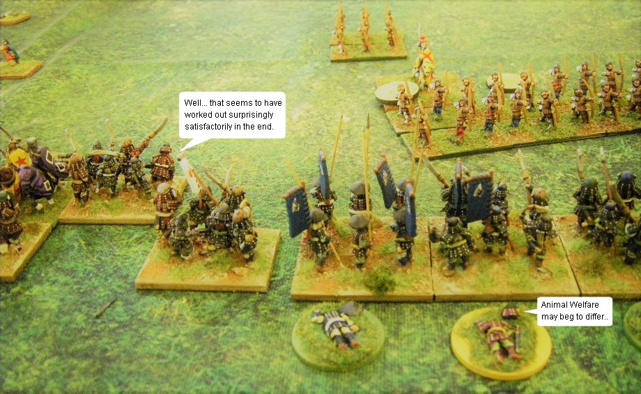 L'Art de la Guerre, Dark Ages: Samurai vs Feudal English, 15mm