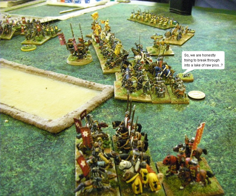 L'Art de la Guerre, Dark Ages: Samurai vs Feudal English, 15mm