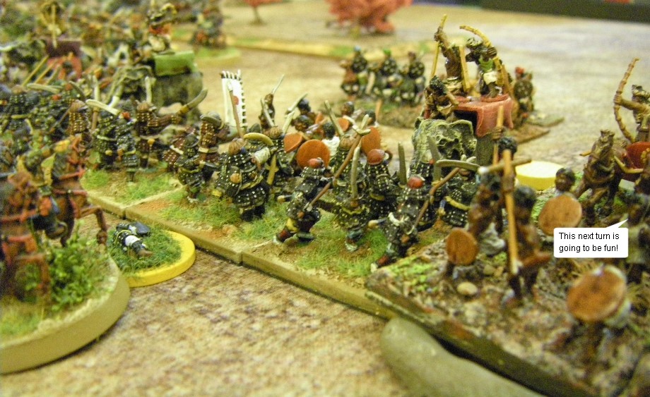 L'Art de la Guerre, Dark Ages: Samurai vs Tamil Indian, 15mm