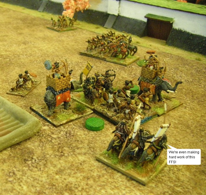 L'Art de la Guerre, Dark Ages: Samurai vs Tamil Indian, 15mm