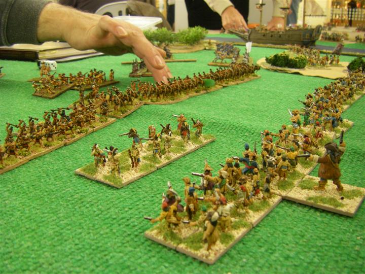 FoG:R Wars in North America & Caribbean 1622-1700: Buccaneer vs Colonial French and Huron, 15mm