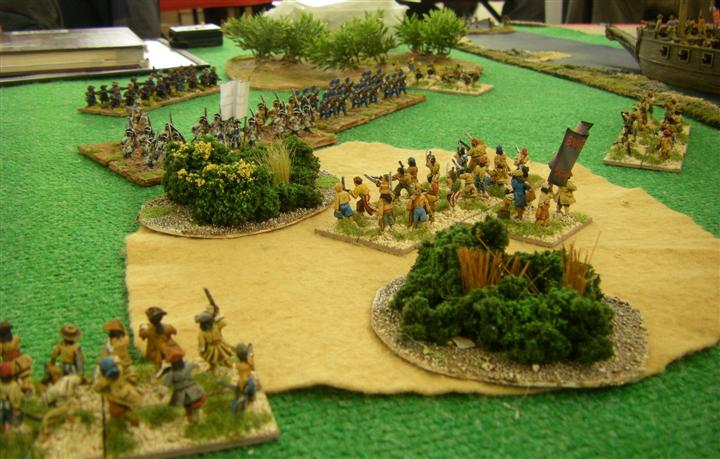 FoG:R Wars in North America & Caribbean 1622-1700: Buccaneer vs Colonial French and Huron, 15mm