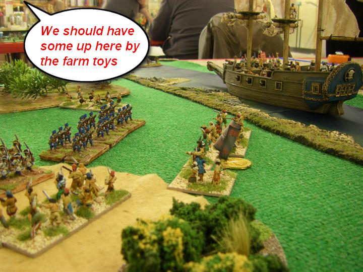 FoG:R Wars in North America & Caribbean 1622-1700: Buccaneer vs Colonial French and Huron, 15mm