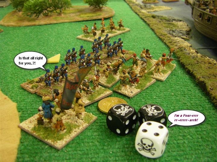 FoG:R Wars in North America & Caribbean 1622-1700: Buccaneer vs Colonial French and Huron, 15mm