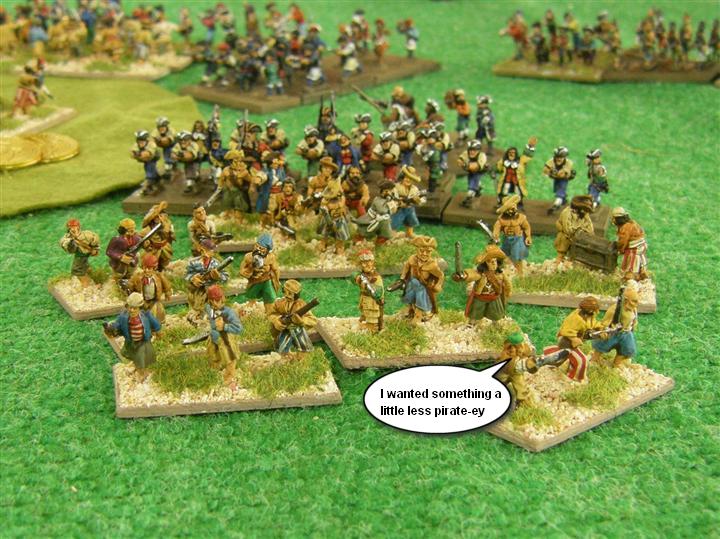 FoG:R Wars in North America & Caribbean 1622-1700: Buccaneer vs Buccaneer, 15mm