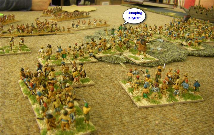 FoG:R Wars in North America & Caribbean 1622-1700: Buccaneer vs Huron Indians, 15mm