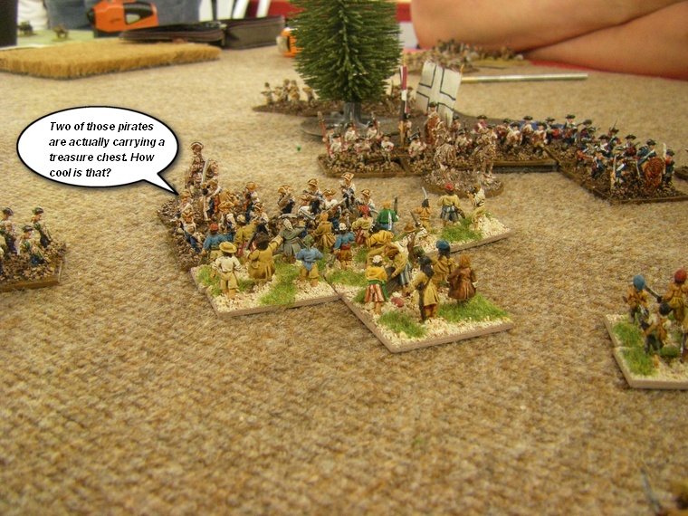 FoG:R Wars in North America & Caribbean 1622-1700: Buccaneer vs Colonial French and Huron, 15mm