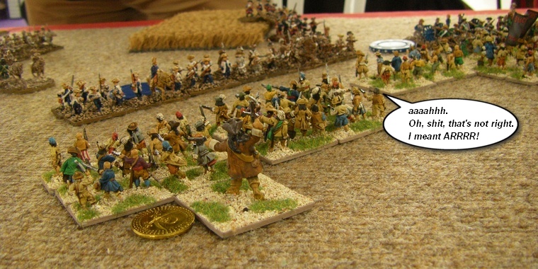 FoG:R Wars in North America & Caribbean 1622-1700: Buccaneer vs Colonial French and Huron, 15mm