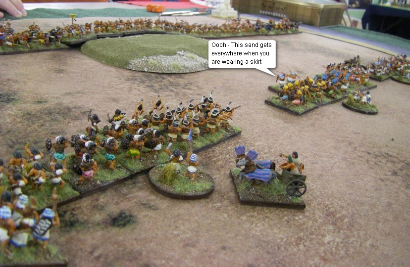 L'Art de la Guerre, Biblical: New Kingdom Egyptian vs New Kingdom Egyptian, 15mm