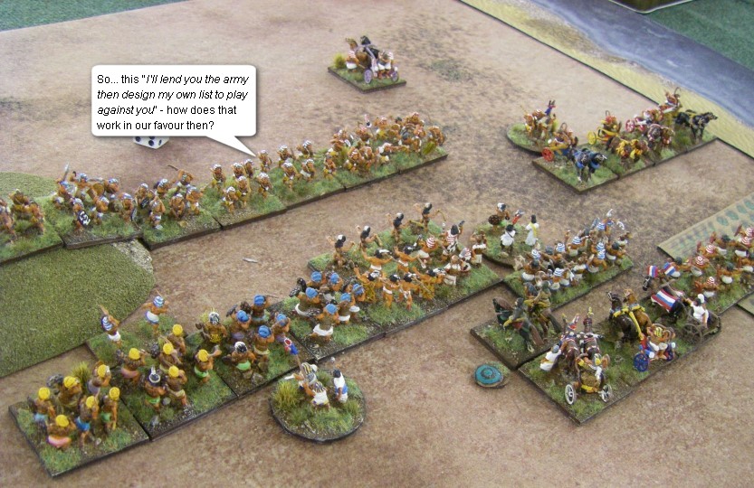 L'Art de la Guerre, Biblical: New Kingdom Egyptian vs New Kingdom Egyptian, 15mm