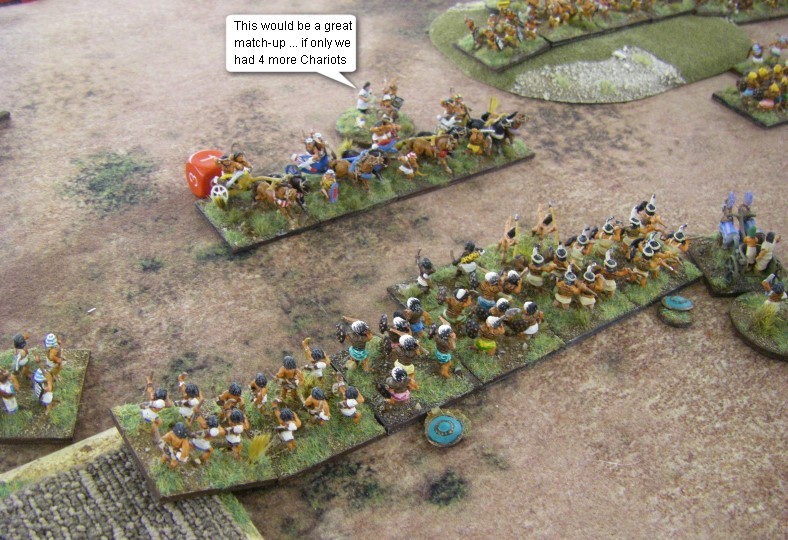 L'Art de la Guerre, Biblical: New Kingdom Egyptian vs New Kingdom Egyptian, 15mm