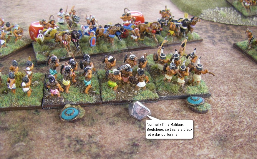 L'Art de la Guerre, Biblical: New Kingdom Egyptian vs New Kingdom Egyptian, 15mm