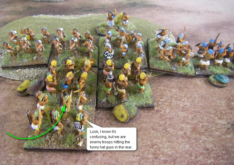 L'Art de la Guerre, Biblical: New Kingdom Egyptian vs New Kingdom Egyptian, 15mm