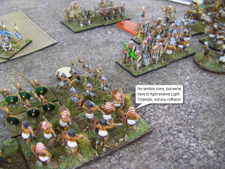 L'Art de la Guerre, Biblical: New Kingdom Egyptian vs New Kingdom Egyptian, 15mm