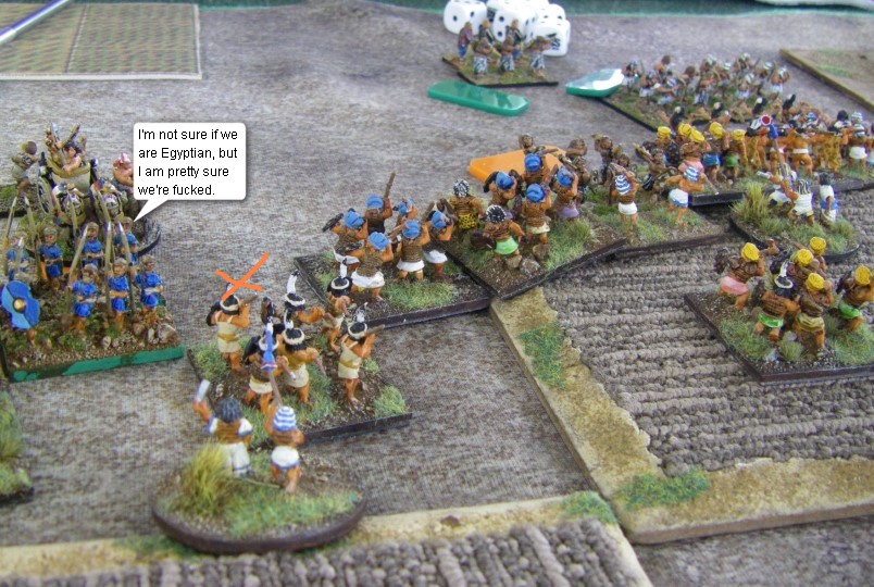 L'Art de la Guerre, Biblical: New Kingdom Egyptian vs New Kingdom Egyptian, 15mm