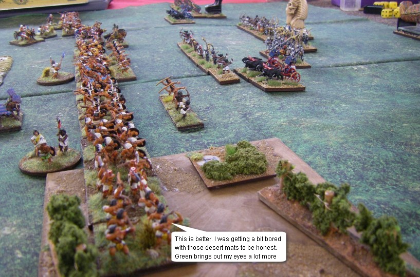 L'Art de la Guerre, Biblical: New Kingdom Egyptian vs New Kingdom Egyptian, 15mm