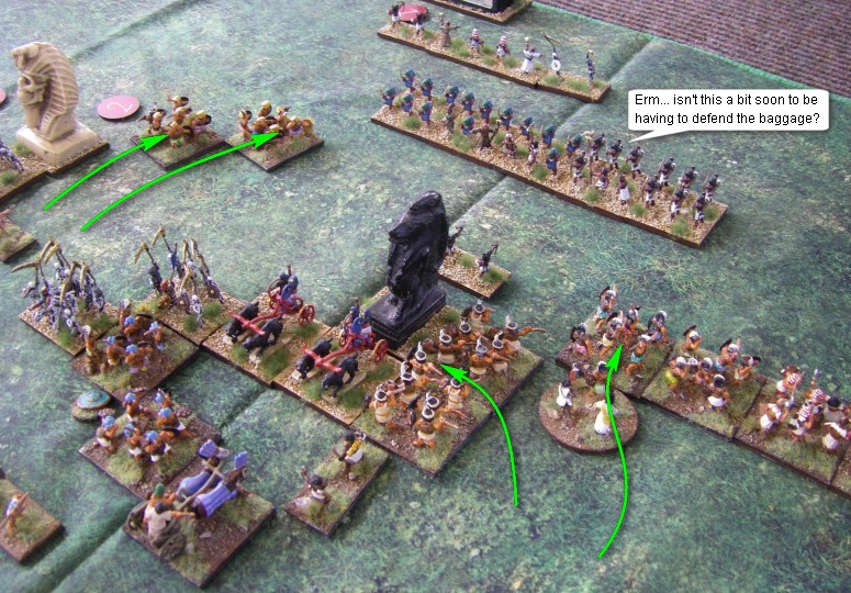 L'Art de la Guerre, Biblical: New Kingdom Egyptian vs New Kingdom Egyptian, 15mm