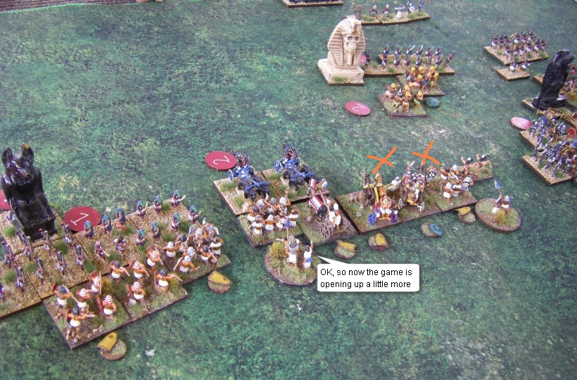 L'Art de la Guerre, Biblical: New Kingdom Egyptian vs New Kingdom Egyptian, 15mm